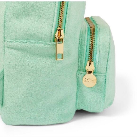 Stoney Clover Lane x Target Terry Cloth Embossed Backpack Light Green - Picture 3 of 7